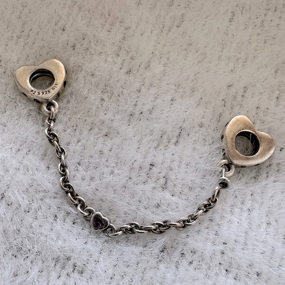 Pandora Heart Safety Chain